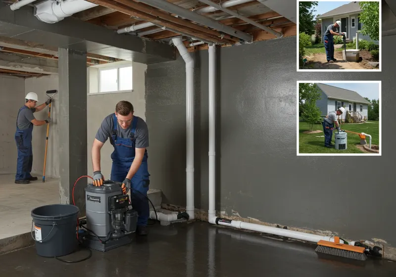 Basement Waterproofing and Flood Prevention process in Neuse Forest, NC